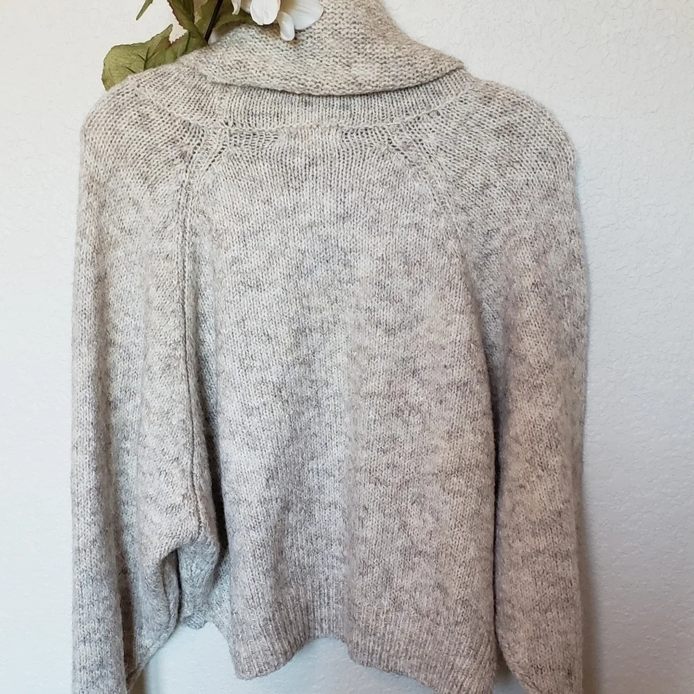 Sincerely Jules Cowl Neck Crop Sweater